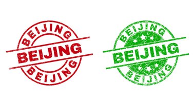 BEIJING Yuvarlak Rozetleri Kirli Doku Kullanılıyor