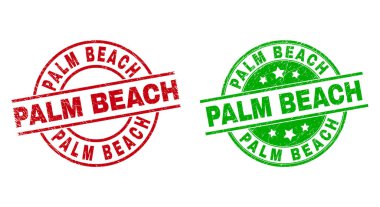 PALM BEACH Yuvarlak Damga Mührü