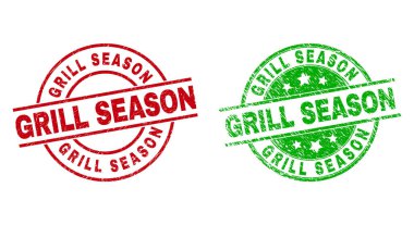 GRILL SEASON Yuvarlak Filigranı Çizik Biçimi Kullanıyor