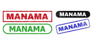 MANAMA Dikdörtgen Mühürleri Kirli Biçim Kullanıyor