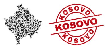 Kosova Damgası ve Kosova Hava Kuvvetleri Kolajını Haritaladı