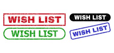 Çizik Yüzey Mühürlü Dilek Liste Dikdörtgeni