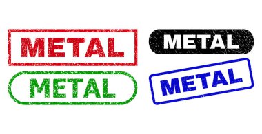 Çürük desenli METAL Damga Mührü