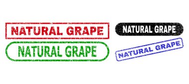 Doğal Grafik Dikdörtgeni Tehlike Yüzeyli Damgalar