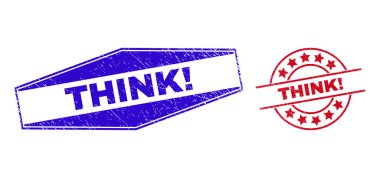 Ünlem Tehlike Mührünü Yuvarlak ve Altıgen Biçimlerinde Düşün