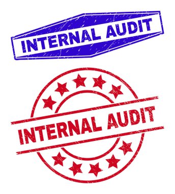 INTERNAL AUDIT Yuvarlak ve Altıgen Şekillerde Damga Mührü