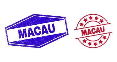 Yuvarlak ve Altıgen Biçimlerde MACAU Tehlike Damgaları