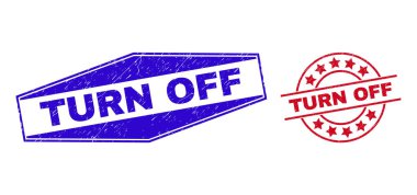 Çember ve Altıgen Biçimli Paslanmış Damgaları Kapat