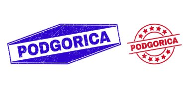 PODGORICA Çember ve Altıgen Biçimlerinde Kirli Mühürler