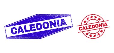 Çember ve Altıgen Şekillerdeki Kirli Damgalar