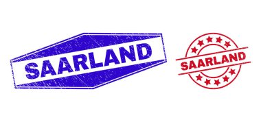 Yuvarlak ve altıgen biçimlerde SAARLAND Kauçuk Mühürleri