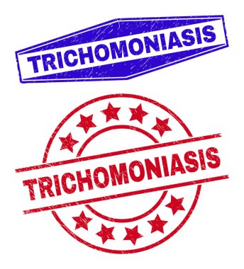 Yuvarlak ve altıgen şekillerde TRICHOMONIASIS Kauçuk Filigranı