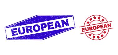 EUROPEAN Grunge Çember ve Altıgen Biçimlerde Damgaladı