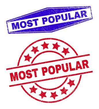 POPULAR Yuvarlak ve Altıgen Biçimlere Damga Mührü Çizdi