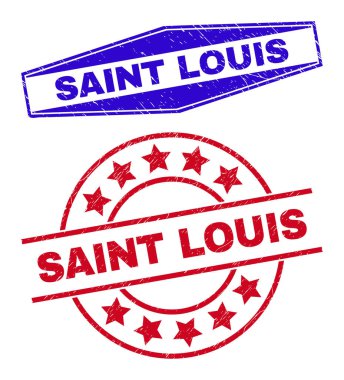 SAINT LOUIS Yuvarlak ve Hexagon Şekillerinde Mühür Homurdandı