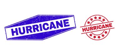 HURRICANE Çember ve Altıgen Şekillerde Dokulu Mühürler