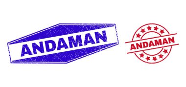 ANDAMAN Yuvarlak ve Altıgen Şekillerde Damgaları Çizdi