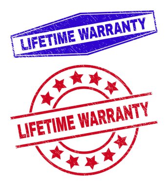 LIFETIME WARRANTY Textured Seals in Circle and Hexagonal Shapes