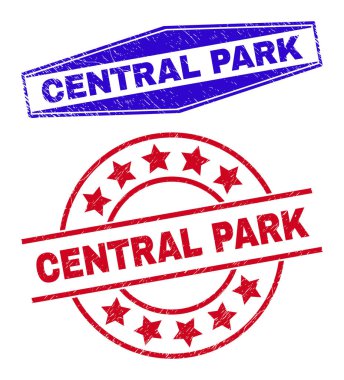 Çember ve Altıgen Şekillerinde CENTRAL PARK Lastik Rozetleri