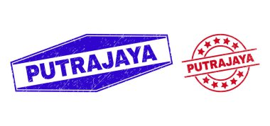 PUTRAJAYA Çember ve Hexagon Şekillerindeki Kirli Mühürler