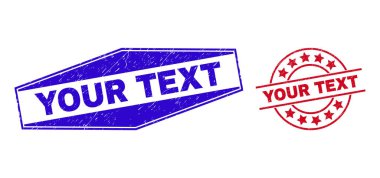TEXT 'iniz Yuvarlak ve Altıgen Şekillerde Aşınmış Pullar