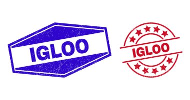 IGLOO Tehlike Mührü Çember ve Altıgen Şekillerde