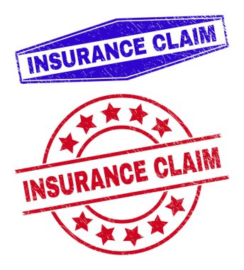 INSURANCE CLAIM Kirli Mühür Yuvarlak ve Altıgen Formlarda