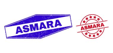 Yuvarlak ve Altıgen Biçimli ASMARA Tehlike Rozetleri