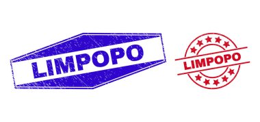 LIMPOPO Çember ve Altıgen Biçimlerde Aşınmış Damgalar