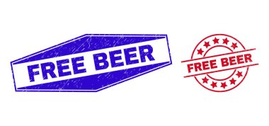 Yuvarlak ve Altıgen Şekillerinde Beleş Bira Kirli Rozetleri