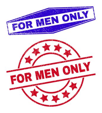 Erkekler İçin Sadece Çember ve Altıgen Şekilli Damgalar