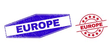 EUROPE Yuvarlak ve Altıgen Şekillerdeki Damgaları Aşındırdı