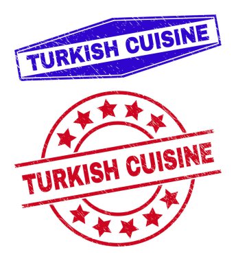 TURKISH CUISINE Yuvarlak ve Altıgen Biçimli Mühürleri