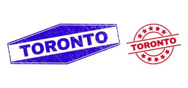 Çember ve altıgen biçiminde TORONTO Lastik Mühürleri