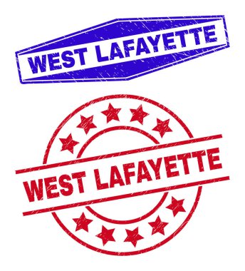 BATI LAFAYETTE Yuvarlak ve Hexagon Şekillerinde Filigranlar Homurdandı