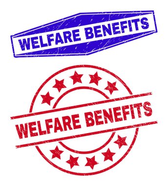 WELFARE BENEFITS Çember ve Altıgen Biçimlerde Tehlike Damgaları