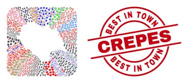 Şehir Kreplerindeki En İyi Mühür Mührü ve Himachal Pradesh Eyalet Haritası Çıkarıldı