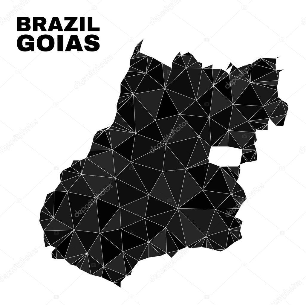 Vector Polygonal Goias State Map
