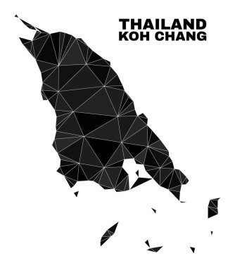Vector Lowpoly Koh Chang Map