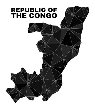 Kongo Haritasının Çokgen Cumhuriyeti Vektörü