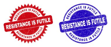 RESTANSA FUTILE Yuvarlak ve çürümüş dokuyla Rosette Mühürleri