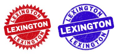 LEXINGTON Yuvarlak ve Rosette Kirli Doku Damgaları