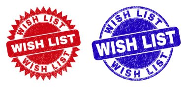 Dilek Yuvarlak ve Kirli Dokunuşlu Rosette Damgaları