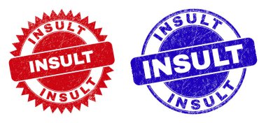 Aşınmış Biçimli INSULT Yuvarlak ve Rosette Mühürleri
