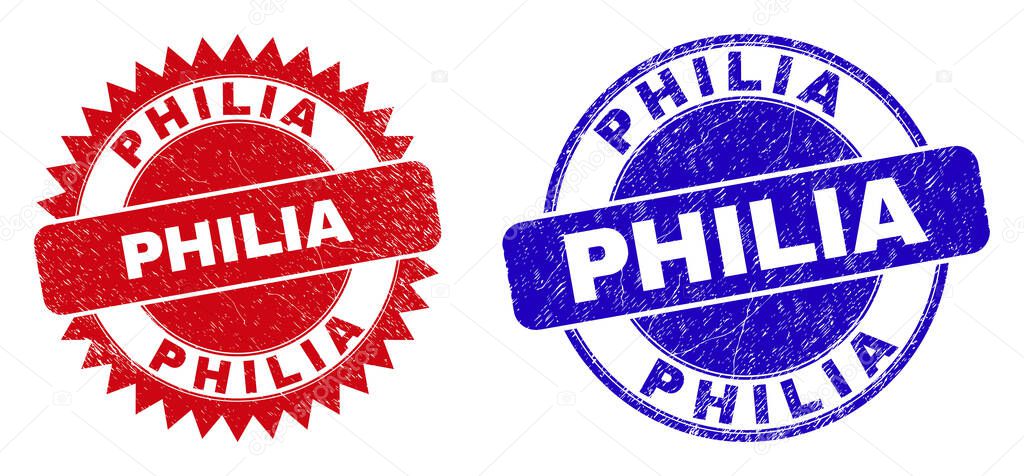 PHILIA Round and Rosette Watermarks with Unclean Surface