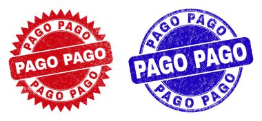 Grunged Style ile PAGO Yuvarlak ve Rosette Mühürleri