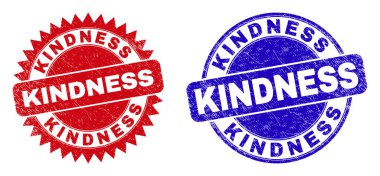 KINDNESS Yuvarlak ve Aşınmış Yüzeyli Rosette Mühürleri