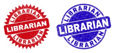 Kauçuk Biçimli Libraryan Yuvarlak ve Rosette Damgaları