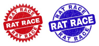 Lastik desenli RAT RACE Yuvarlak ve Rosette Filigranı