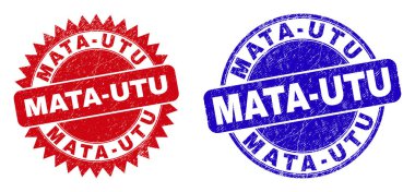 MATA-UTU Yuvarlak ve Kirli Yüzeyli Rosette Damgaları